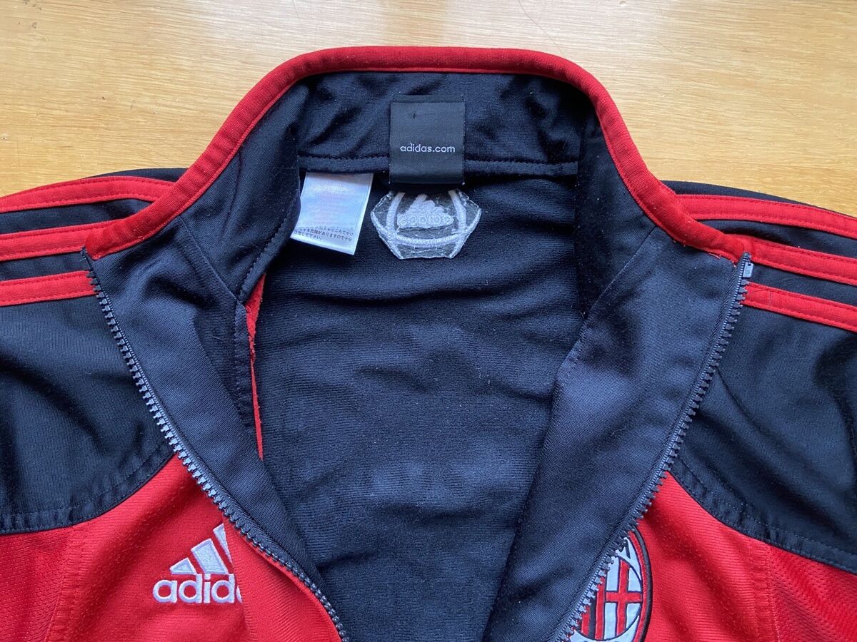 MILAN 2004 2005 FOOTBALL SOCCER TRACK JACKET ADIDAS 369283 MILAN 2004 2005 FOOTBALL SOCCER TRACK JACKET ADIDAS 369283