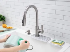 WeatherTech FaucetMat Duo - Protect Your Kitchen & Bathroom Countertops