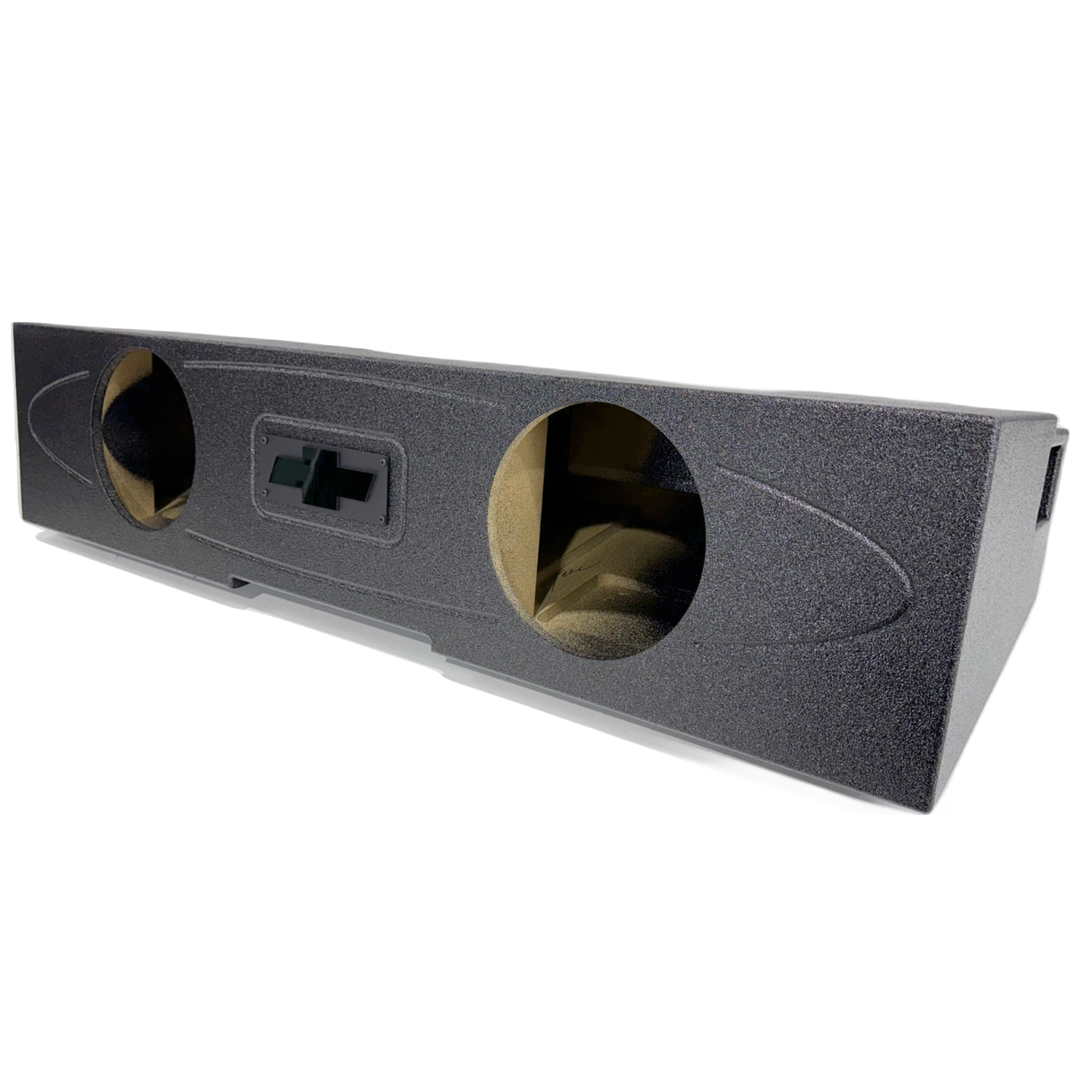 Silverado Sierra 07-18 Crew Cab Subwoofer Box Enclosure 2X10