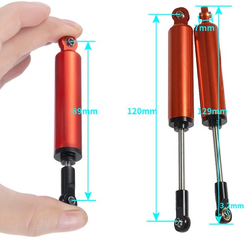 Amortiguador AXSPEED 90/100/110/120 mm para rastreador 1/10 RC Axial SCX10 TRX-4 etc - Imagen 32 de 32