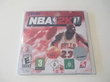 NBA 2K11 DVD-ROM WINDOW (2010) MICHAEL JORDEN VIDEO GAME MSI COLLAB