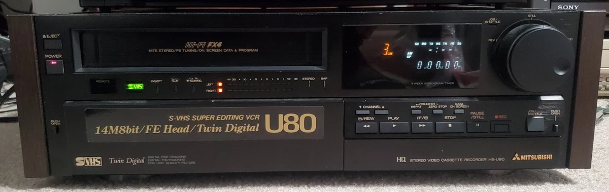 Mitsubishi S-VHS Home VCRs for sale - eBay