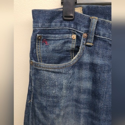 Polo Ralph Lauren Varick Slim Straight Jeans 32 x 32 Med Wash - Picture 6 of 10