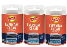 Scotch-Brite Everyday Clean Lint Roller Refills, 3 Pack 70 Sheets each