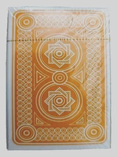 Paper Playing Cards in Vibrant YELLOW Color ~ Tuck Case Deck