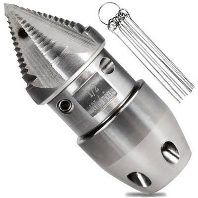 Stainless Steel Sewer Jetter Nozzle - Fast Cleaning