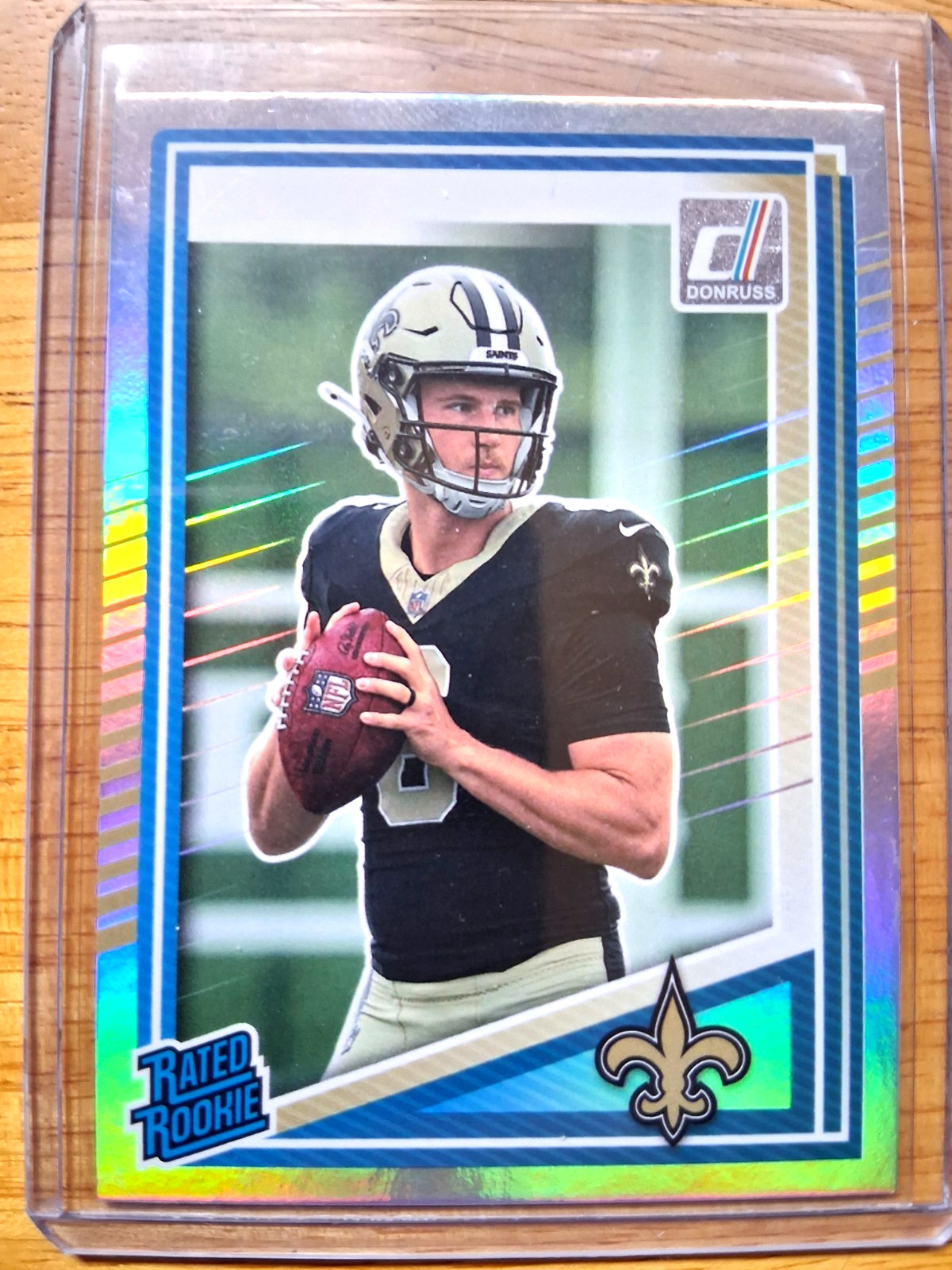 2025 Donruss Football Tyler Shough Silver NO NAME RATED ROOKIE SP