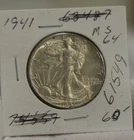 1941 US Walking Liberty Half Unc