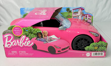 Barbie Convertible Car Pink Toy Vehicle without Dolls for Kids New Read