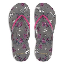 VOVEA Flip Flops For Women Non-Slip Bathroom Shower Shoes Cushion foam Indoor