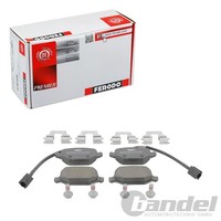 Ferodo ECO-FRICTION BremsbelÄGe Passend FüR Alfa Romeo Mito Fiat Palio | FDB4692