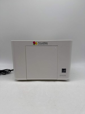 Epson PictureMate PM225 B385A Inkjet Photo Printer USB Black - Used