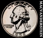 1958 Washington Quarter- Silver- Choice Gem Proof Luster No Reserve #J1658