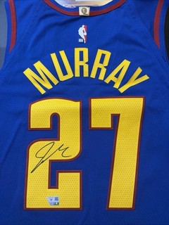 Jamal Murray Denver Nuggets Autographed Blue Statement Authentic Jersey Fanatics