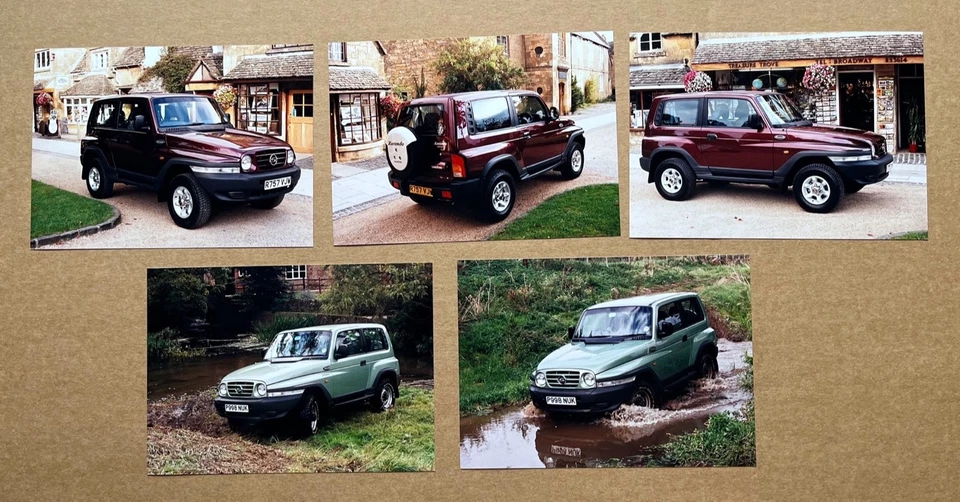 SsangYong Korando Launch Press Pack + Brochure - 1997 - 2.9D, 2.3 Twin-Cam - Image 4 of 4