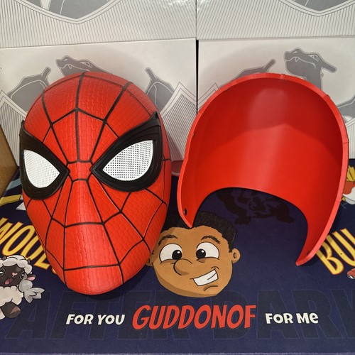 🎃Maschera Casco Cosplay Giorno Nuovo Spider-Man Taglia Adulto Indossabile o Espositore - Foto 5 di 8