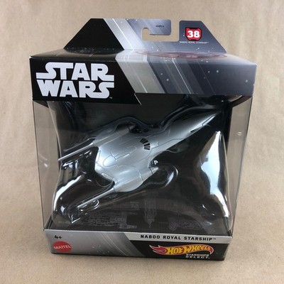 Hot Wheels Star Wars Starships Select Naboo Royal Starship #38 Premium 2025
