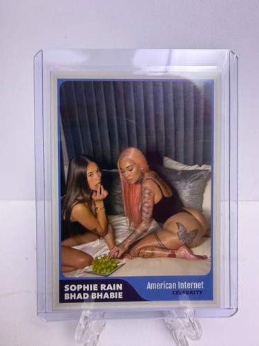SOPHIE RAIN / Bhad Bhabie ONLY FANS SUPER-STAR HOT CUSTOM MADE Card-Free ship 🍇