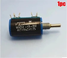 4.7K Ohm WXD3-13-2W Rotary Multiturn Wirewound Potentiometer Ic New cg