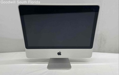 Apple iMac Model A1224 Silver 20 Inch All-In-One Computer Desktop Not Tested