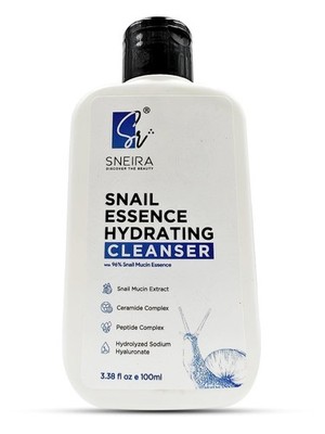 SNEIRA Snail Essence Face Wash with 96% Mucin   Hydrating Cleanser 100 ML