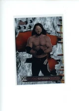 2025 Topps Chrome WWE Cactus Jack AJ Styles #20 White Refractor