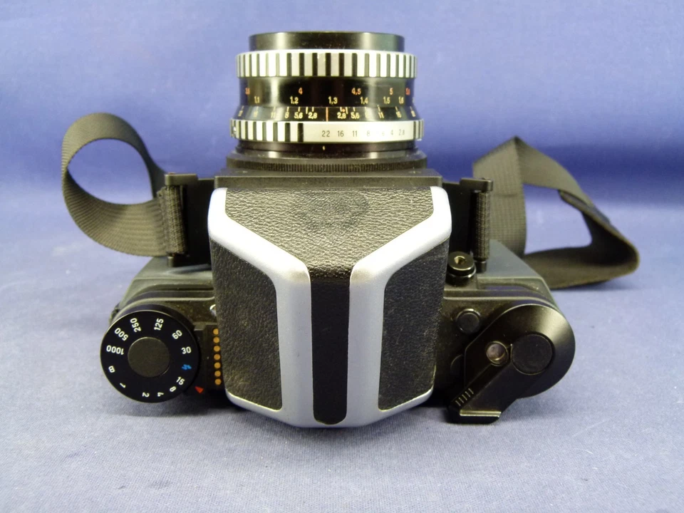 Exakta 66 Kamera - Mittelformatkamera & Biometar 2,8 x 80mm Body leicht defekt - Bild 4 von 4