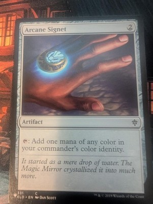 Arcane Signet 1 Uncommon Commander: Foundations Magic: The Gathering Foil LP