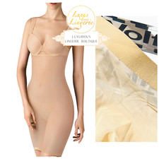 TULLE SHAPING DRESS by Wolford 44 M L Nude Nude Shaping Bodice Dress