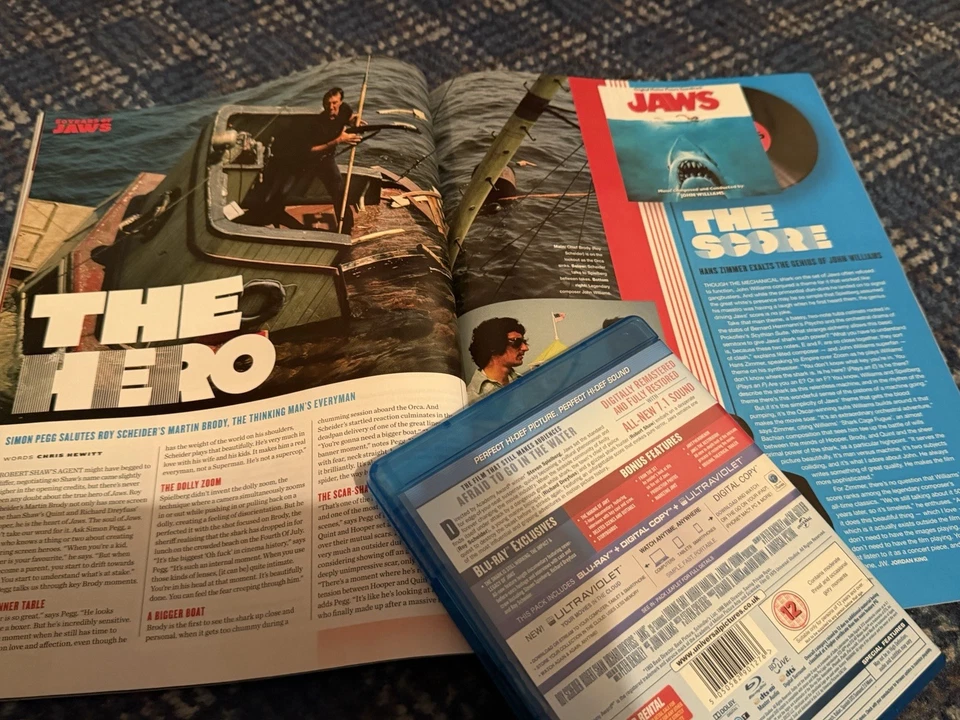 Jaws bundle blu ray + Empire magazine 50th anniversary special edition - Image 4 of 4