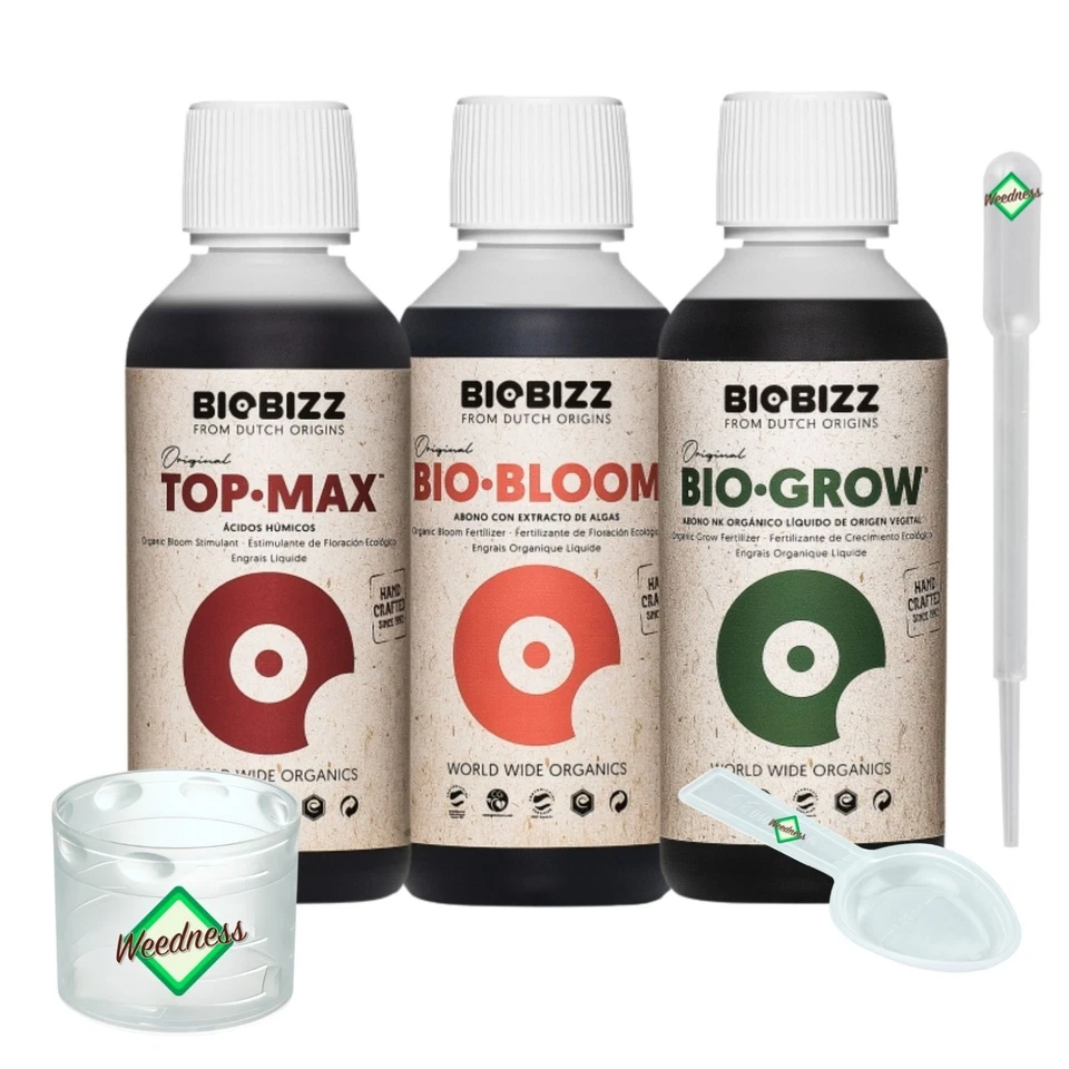 BioBizz Dünger Try Pack Naturdünger NPK Grow Outdoor & Indoor Pflanzen Garten - Bild 4 von 4