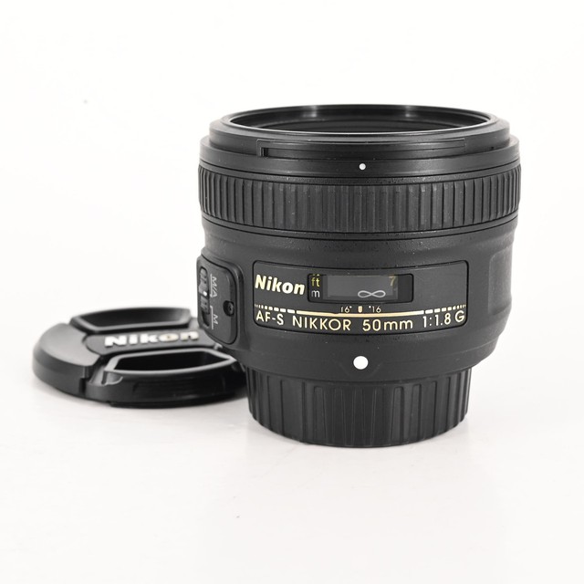 Nikon Nikkor AF-S 50mm f1.8 G SWM ASPH Lens AFS #874