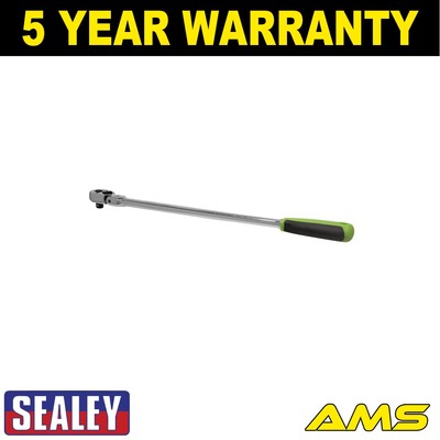 Sealey Siegen extra langer Flexi-Kopf Ratschenschlüssel inkl. Flip Reverse 3/8'' Vierkantantrieb