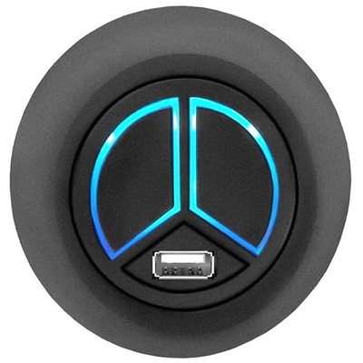 Round 2 Button 5 Pin Power Recliner Switch USB Charging Port Okin Limoss