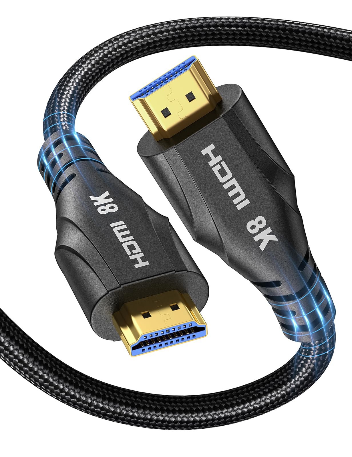 HDMI 2.1 Cable 25FT Long - 4K 120hz,8K 60hz,48Gbps HDMI 2.1 Ultra High Speed ...