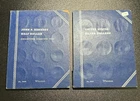Vintage United States Dollars #9025 & Kennedy Half Dollar #9599 Whitman Albums!