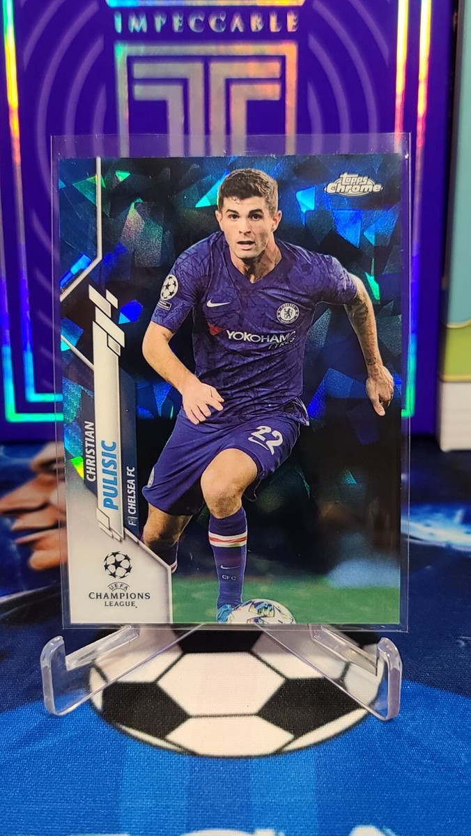 CHRISTIAN PULISIC 2019-20 TOPPS CHROME SAPPHIRE USA CHELSEA