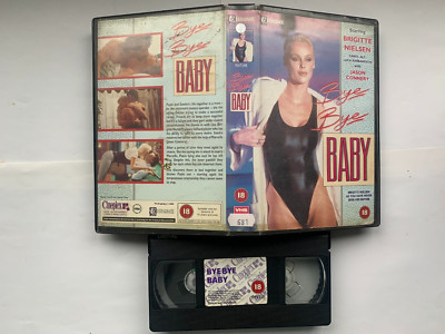 BYE BYE BABY {1988, BRIGITTE NIELSEN EROTIC VHS} ORIGINAL EX-RENTAL BIG BOX VHS!