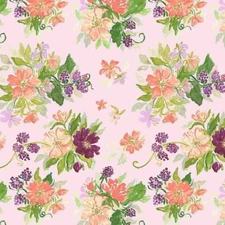 Storybook Briar Bramble Floral Cotton  Dear Stella Fabric  By the Yard   