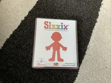 SIZZIX Lg Red Original Die ~ DOLL BODY ~ Doll Body for Doll Clothes Dies 38-0100