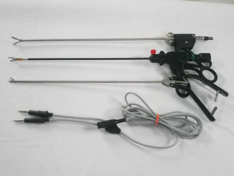 Juego de soporte de aguja disector laparoscópico bipolar fenestrado Maryland Foto 2 de 4