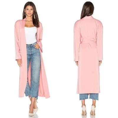 blush duster jacket