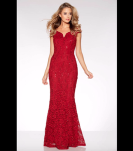 quiz red dress sale