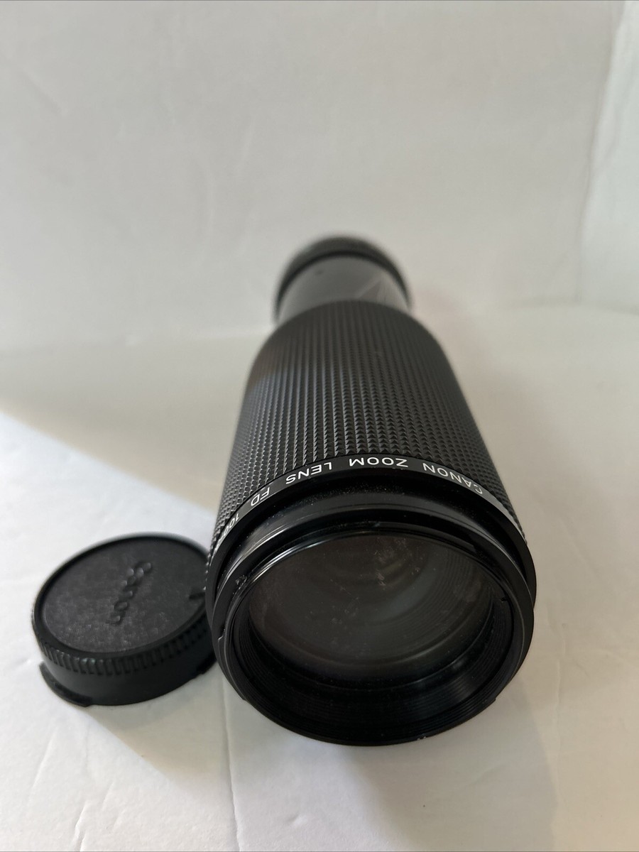 CANON　ZOOM　LENS　FD　100m-300ｍ　1:5.6　レンズ Canon Zoom Lens FD 100-300 mm 1:5.6 Made in Japan Great