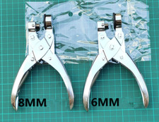 Plastic bag round hole puncher film round hole punching pliers diameter 6mm/8mm