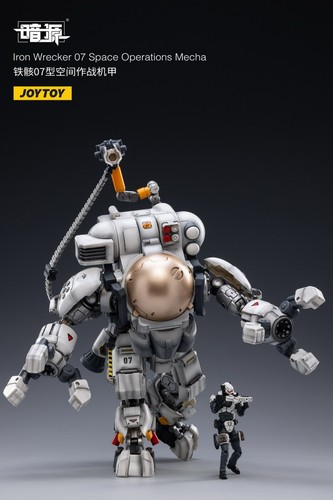 Figura 1/25 robot y piloto JOYTOY JT2207 Iron Wrecker 07 Space Operations Mech 9" - Imagen 3 de 10
