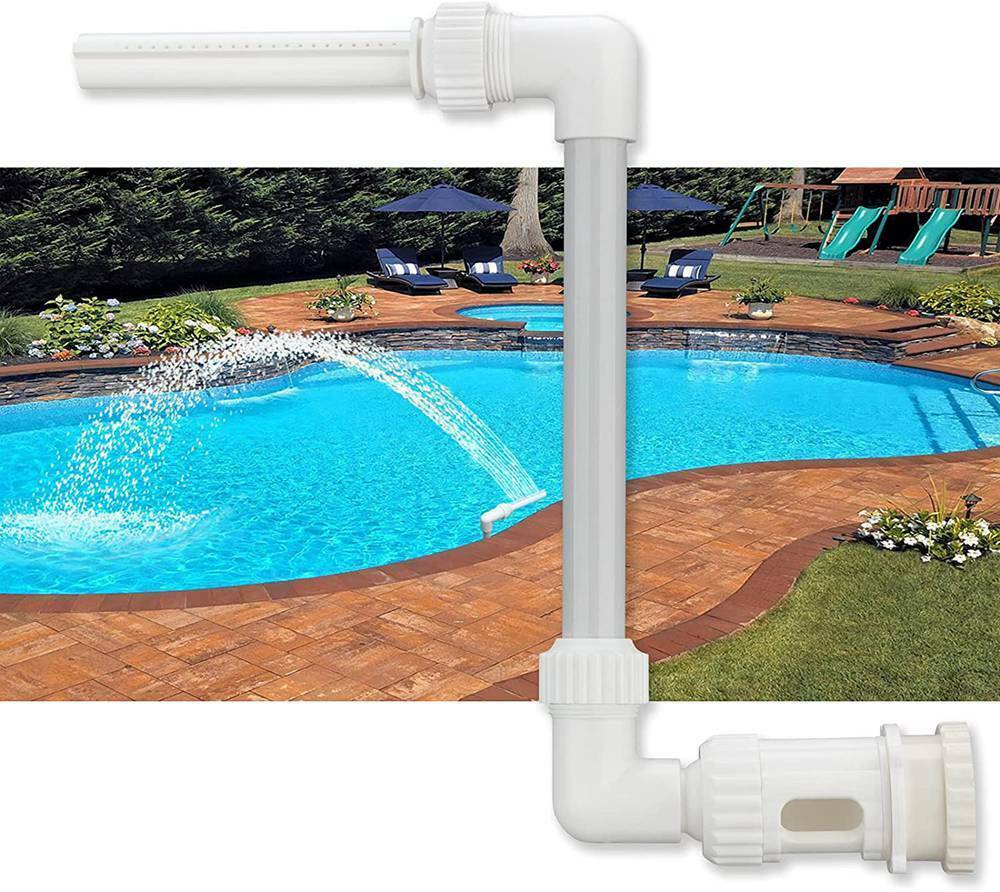Fuente de cascada para piscinas elevadas y enterradas Spa Fun Sprinkler
