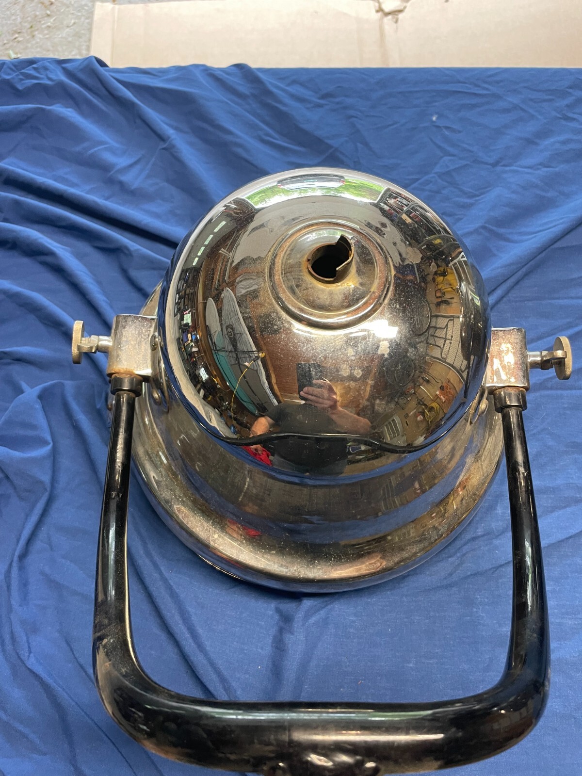 Rolls-Royce Silver Ghost CAV Headlamps with Mounts for a Derby Ghost or early P1