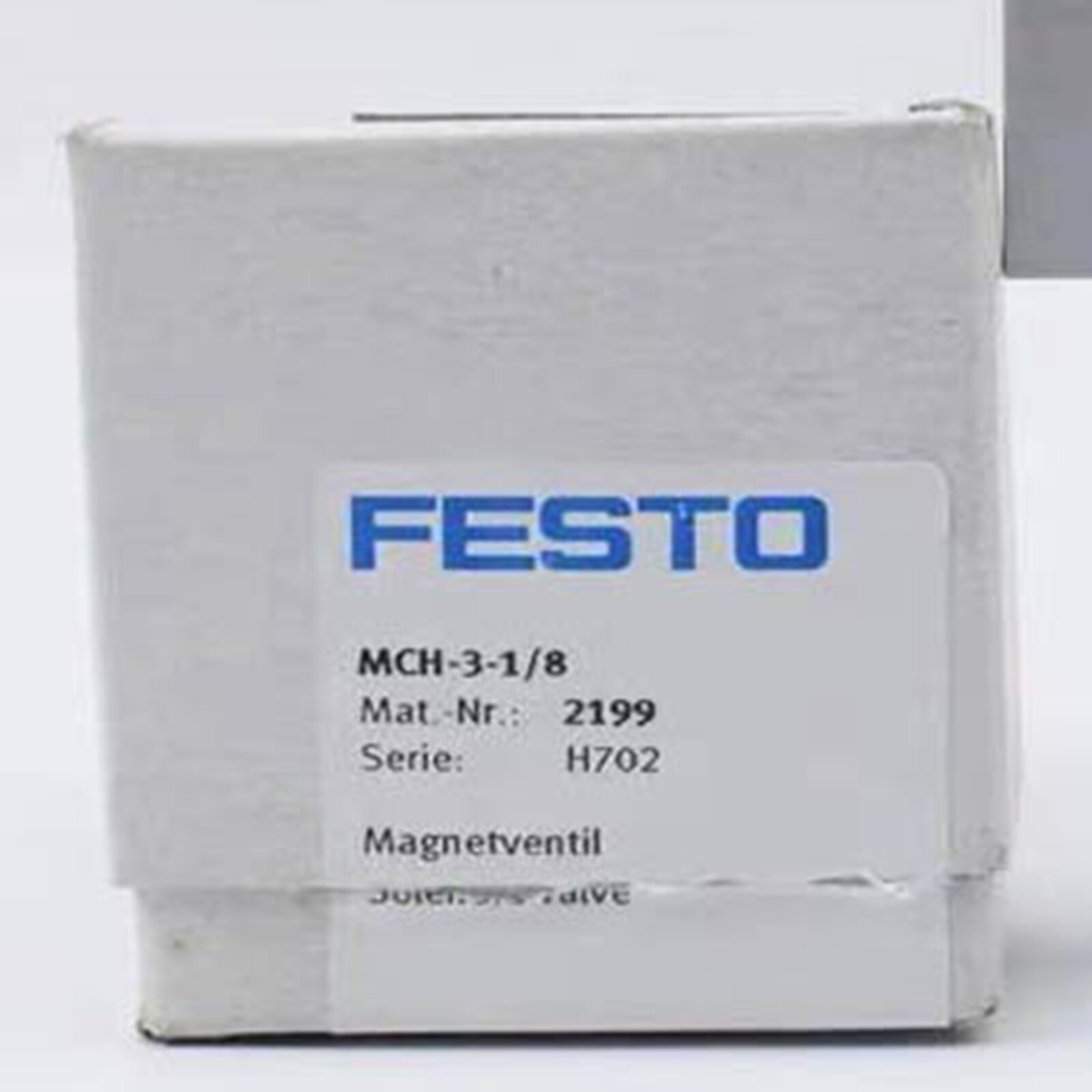 1PC FESTO MCH-3-1/8 2199 Solenoid Valve MCH318 New