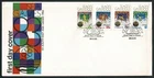 SINGAPORE 1983 FDC XII South-East Asia games  with leaflet SG23
